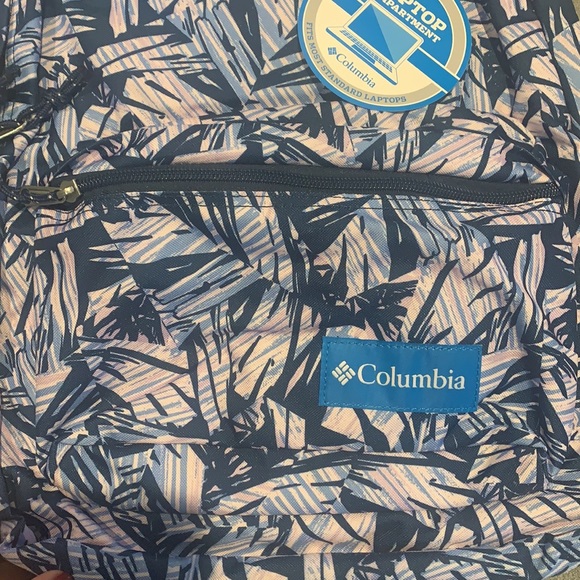 New* Columbia Backpack-Tropica Carbon(Purple/Navy) - Picture 8 of 12